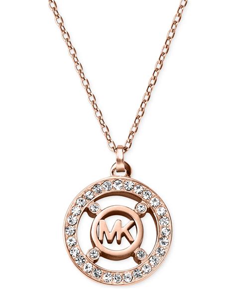 michael kors pendant necklace review|Michael Kors necklace for women.